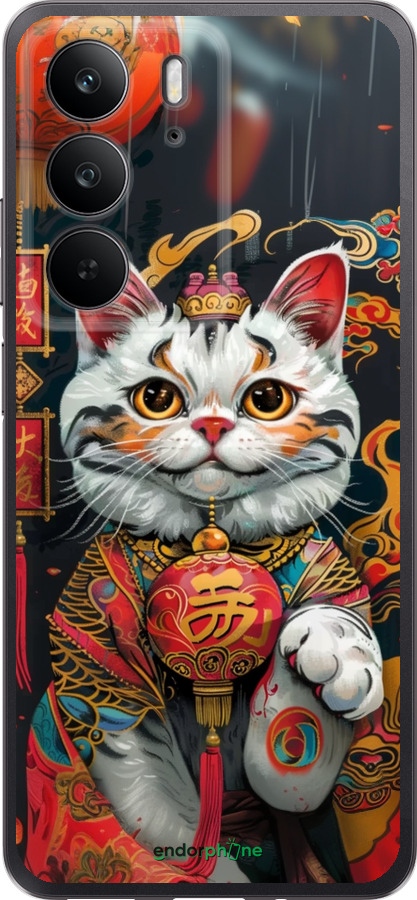Силиконовый чехол China Cat v2 для Realme C75 4G - 6135u-3878 изображение 