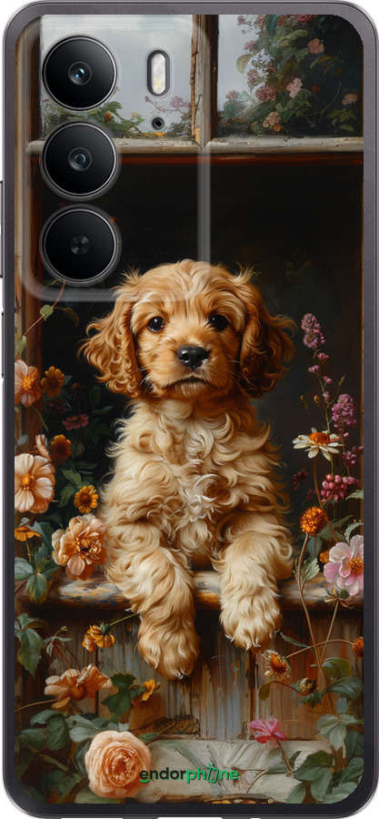 Силиконовый чехол Щенок cocker spaniel для Realme C75 4G - 6136u-3878 изображение 