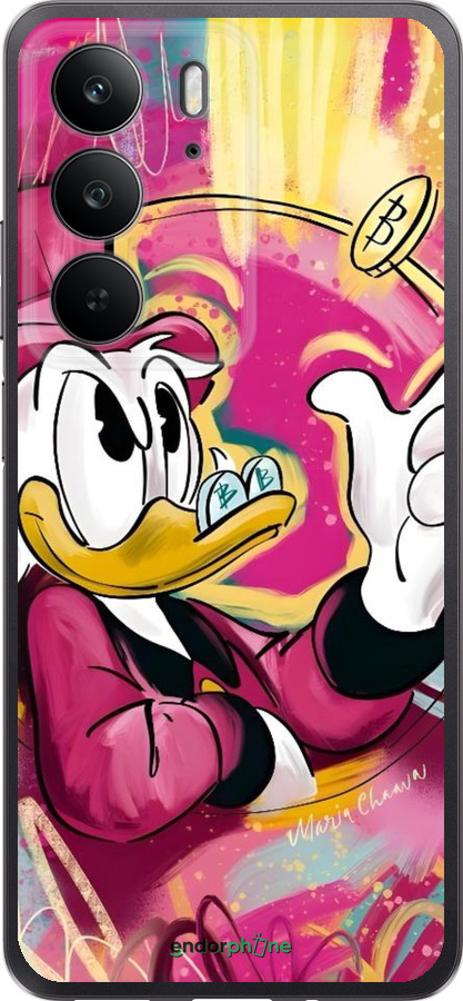 Силиконовый чехол Скрудж для Realme C75 4G - 6283u-3878 изображение 