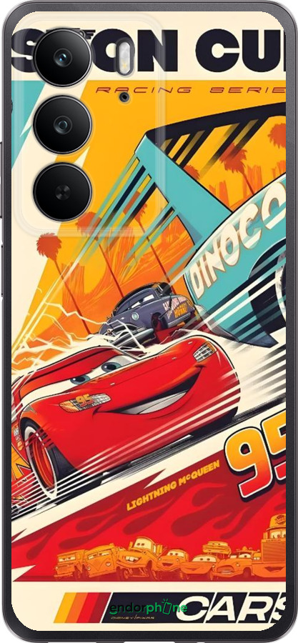 Силіконовий чехол Тачки для Realme C75 4G - 6288u-3878 изображение 