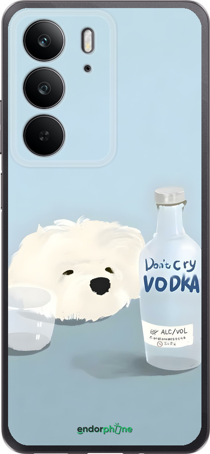 Силиконовый чехол Пес водка для Realme C75 4G - 6368u-3878 изображение 