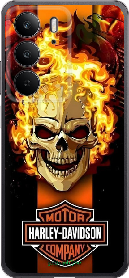 Силіконовий чехол Харлей девидсон для Realme C75 4G - 6370u-3878 изображение 