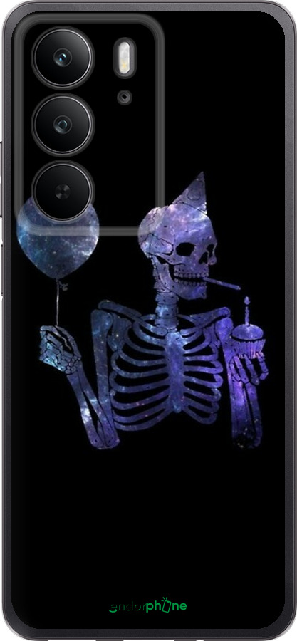 Силиконовый чехол Скелетное искусство для Realme C75 4G - 6536u-3878 изображение 