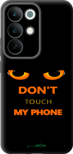 Силиконовый чехол Don't touch the phone для Realme C85 Pro - 4261u-4218 изображение 