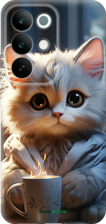 Силиконовый чехол White cat для Realme C85 Pro - 5646u-4218 изображение 