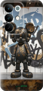 Силіконовий чехол Bronze kaws v2 для Realme C85 Pro - 6098u-4218 изображение 