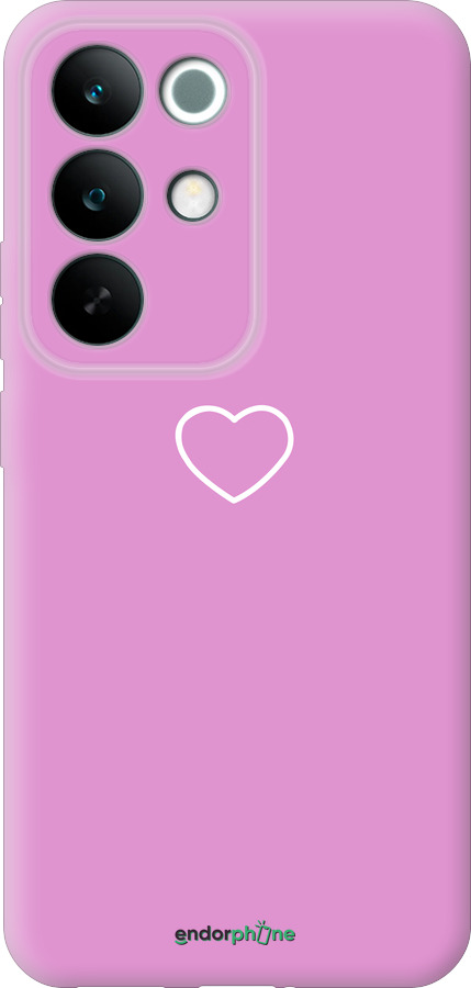 Силіконовий чехол Серце 2 для Realme C85 Pro - 4863u-4218 изображение 