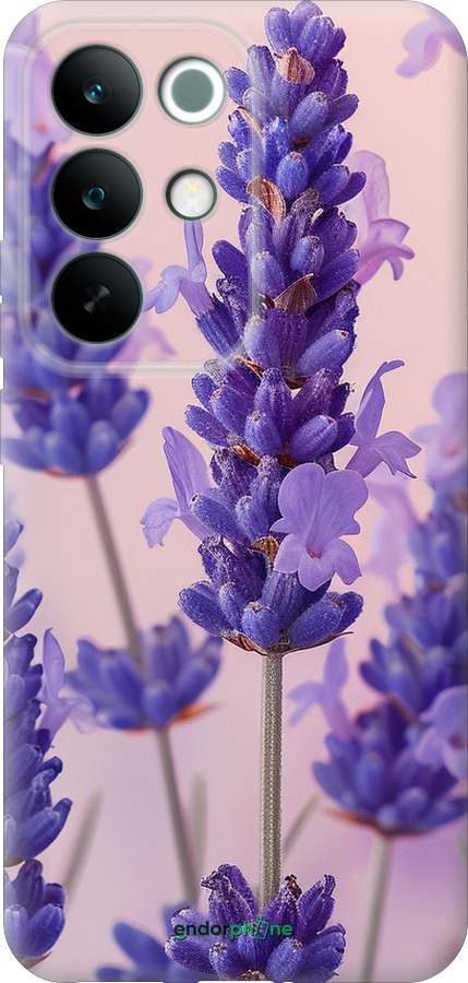 Силиконовый чехол Лаванда для Realme C85 Pro - 6037u-4218 изображение 
