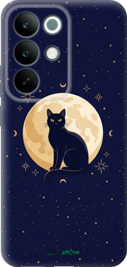Силіконовий чехол Cute Cat Celestial/Witchy для Realme C85 Pro - 6787u-4218 изображение 