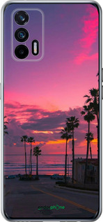 Силіконовий чехол Пальми для Realme GT 5G - 5873u-3338 изображение 