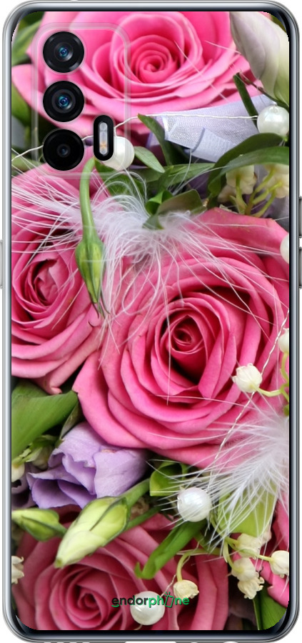 

Силіконовий чохол "Ніжність" для Realme GT 5G, Рожевий