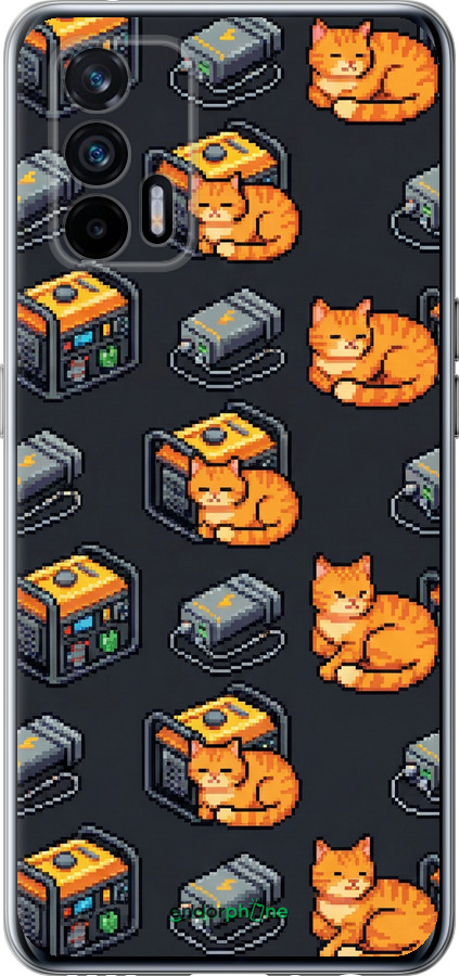 Силиконовый чехол Autonomous Zone для Realme GT 5G - 6771u-3338 изображение 