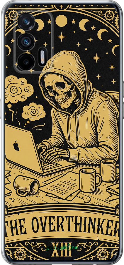 Силиконовый чехол The Overthinker для Realme GT 5G - 6774u-3338 изображение 