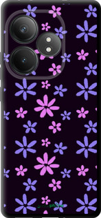 TPU чехол з квітами для Realme GT Neo6 - 6258b-3858 изображение 