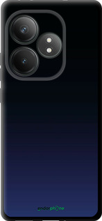 TPU чехол Градієнт у темно-синьому стилі для Realme GT 6T - 6542b-3750 изображение 