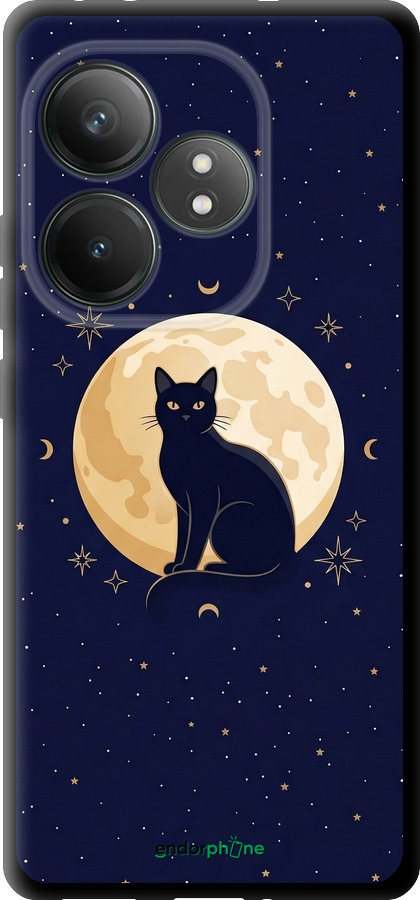 TPU чехол Cute Cat Celestial/Witchy для Realme GT Neo6 - 6787b-3858 изображение 