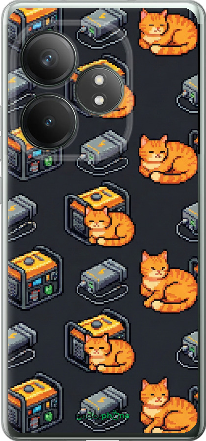 Силиконовый чехол Autonomous Zone для Realme GT Neo6 - 6771u-3858 изображение 