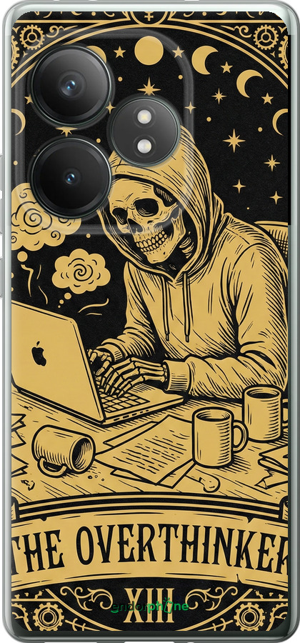 Силиконовый чехол The Overthinker для Realme GT Neo6 SE - 6774u-3796 изображение 