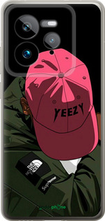 Силиконовый чехол logo de yeezy для Realme GT 7 Pro - 3995u-3893 изображение 