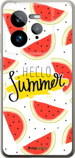 Силиконовый чехол Hello Summer для Realme GT 7 Pro - 4356u-3893 изображение 
