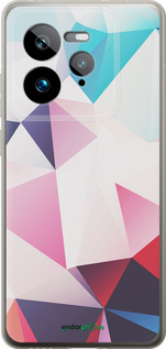 Силіконовий чехол Геометрія 3 для Realme GT 7 Pro - 4415u-3893 изображение 