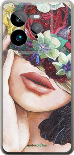 Силиконовый чехол Head Flower для Realme GT 7 Pro - 4460u-3893 изображение 