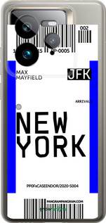 Силиконовый чехол New York для Realme GT 7 Pro - 4861u-3893 изображение 
