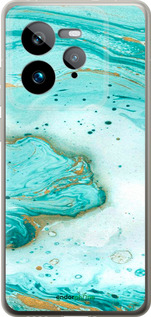Силиконовый чехол Мраморный для Realme GT 7 Pro - 4895u-3893 изображение 