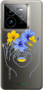 Силиконовый чехол Девушка v4 для Realme GT 7 Pro - 5276u-3893 изображение 