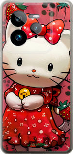 Силиконовый чехол hello kitty1 для Realme GT 7 Pro - 6036u-3893 изображение 