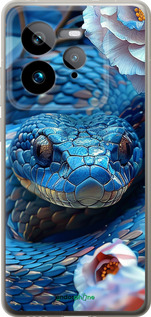 Силиконовый чехол Blue Snake для Realme GT 7 Pro - 6079u-3893 изображение 