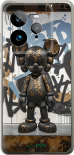 Силиконовый чехол Bronze kaws v2 для Realme GT 7 Pro - 6098u-3893 изображение 