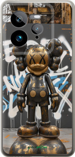 Силиконовый чехол Bronze kaws v3 для Realme GT 7 Pro - 6099u-3893 изображение 