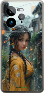 Силиконовый чехол Anime-girl для Realme GT 7 Pro - 6133u-3893 изображение 