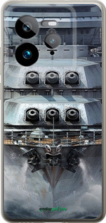 Силіконовий чехол Лінкор, world of tanks, wargaming, військовий корабель для Realme GT 7 Pro - 6453u-3893 изображение 