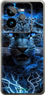 Силіконовий чехол Крижаний леопард для Realme GT 7 Pro - 6460u-3893 изображение 
