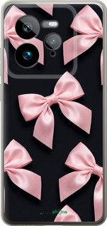 Силиконовый чехол Coquette Ribbons Dark Coquette для Realme GT 7 Pro - 6767u-3893 изображение 