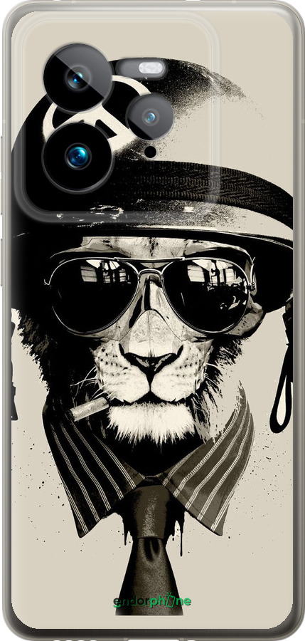 Силиконовый чехол tattoo soldier для Realme GT 7 Pro - 4165u-3893 изображение 