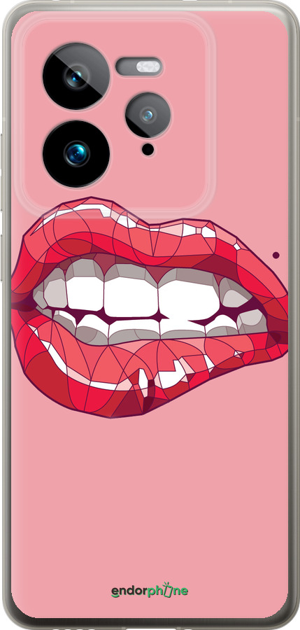 Силиконовый чехол Sexy lips для Realme GT 7 Pro - 4174u-3893 изображение 
