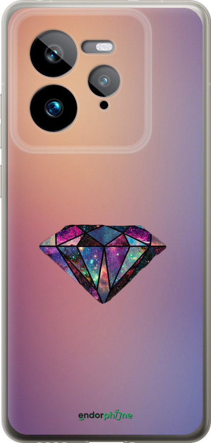 Силиконовый чехол Диамант для Realme GT 7 Pro - 4352u-3893 изображение 