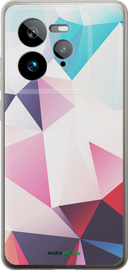 Силіконовий чехол Геометрія 3 для Realme GT 7 Pro - 4415u-3893 изображение 