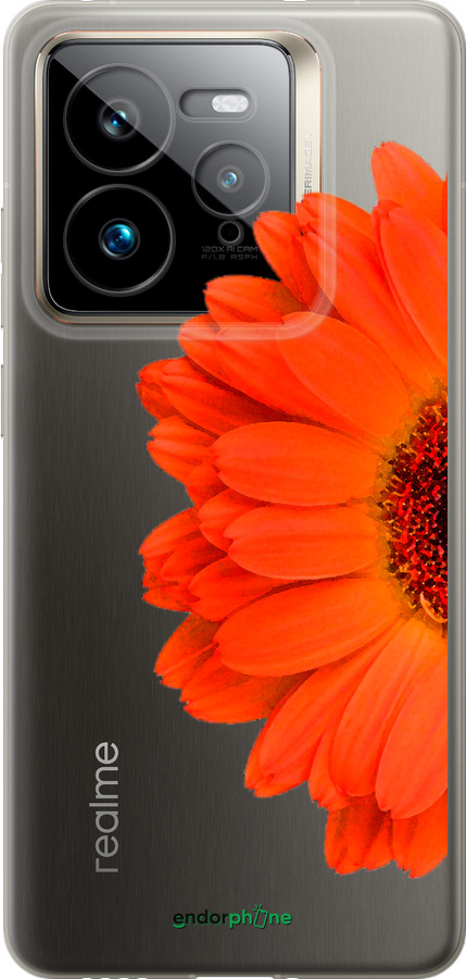 Силиконовый чехол Гербера 1 для Realme GT 7 Pro - 4534u-3893 изображение 