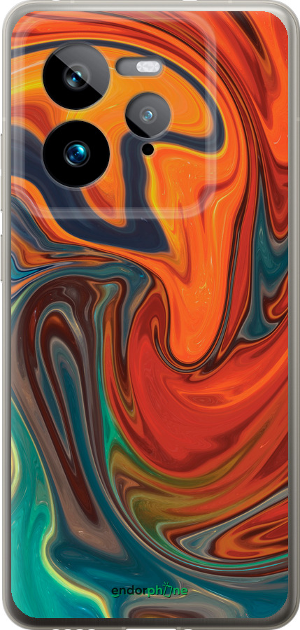 Силиконовый чехол Абстрактный фон для Realme GT 7 Pro - 4547u-3893 изображение 