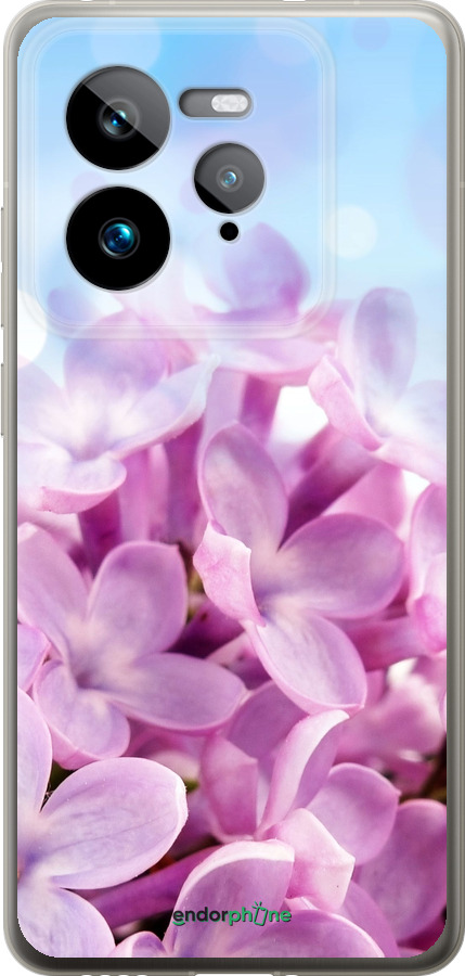 Силиконовый чехол Сирень для Realme GT 7 Pro - 527u-3893 изображение 