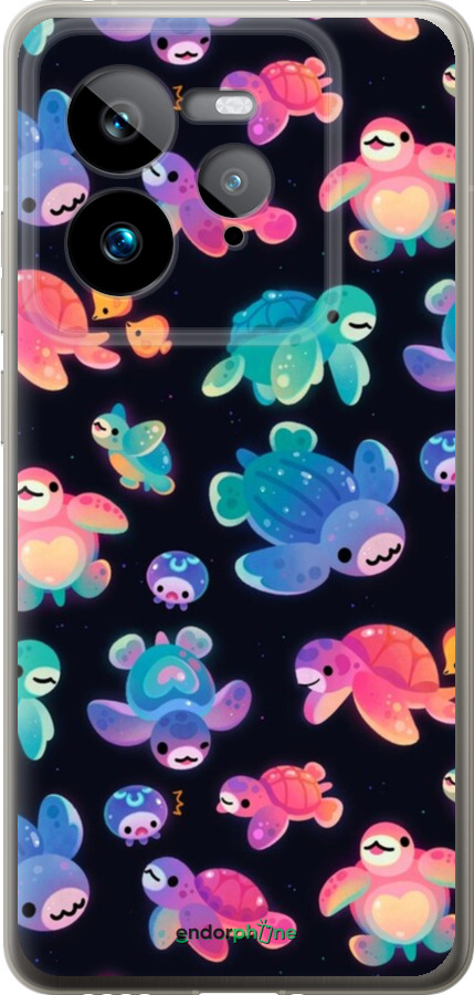 Силиконовый чехол № 5411 для Realme GT 7 Pro - 5411u-3893 изображение 