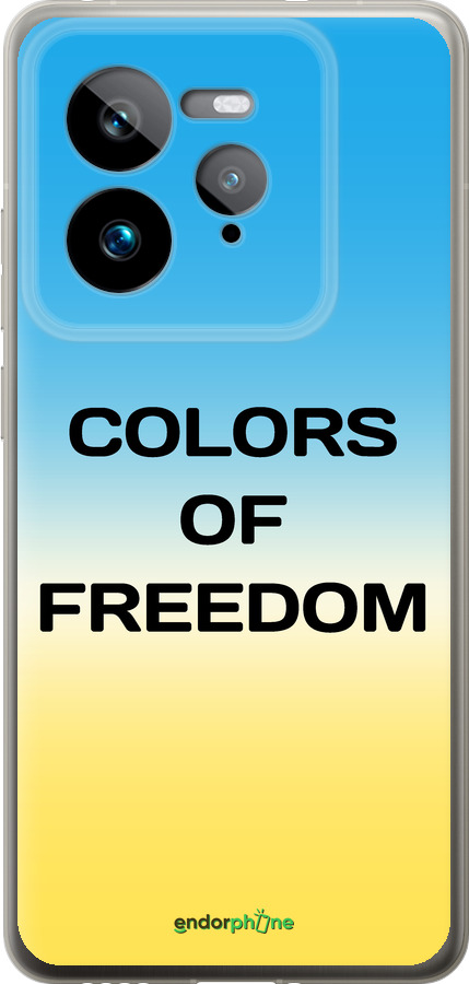Силиконовый чехол Colors of Freedom для Realme GT 7 Pro - 5453u-3893 изображение 
