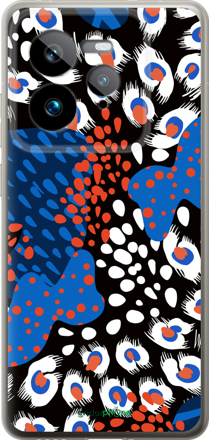 Силиконовый чехол Абстрактный фон v2 для Realme GT 7 Pro - 5503u-3893 изображение 