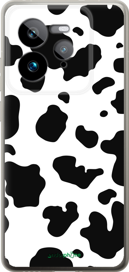 Силиконовый чехол Шкура коровы для Realme GT 7 Pro - 5576u-3893 изображение 