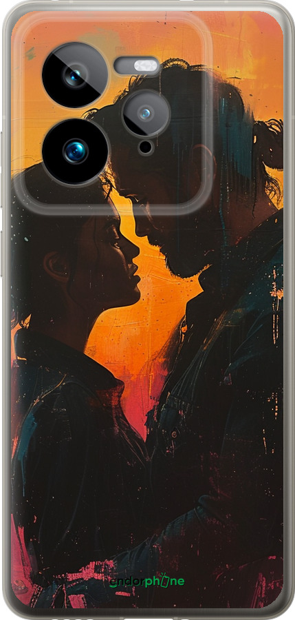 Силіконовий чехол Кохання на полотні для Realme GT 7 Pro - 6067u-3893 изображение 