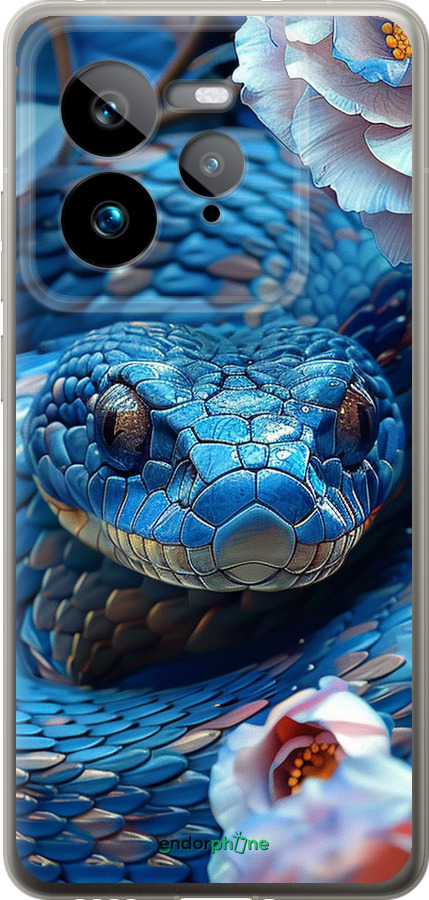 Силиконовый чехол Blue Snake для Realme GT 7 Pro - 6079u-3893 изображение 